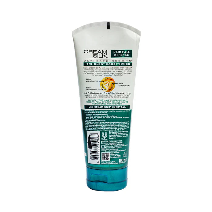 Cream Silk Conditioner Hair Fall Defense 180ml (Set of 3)
