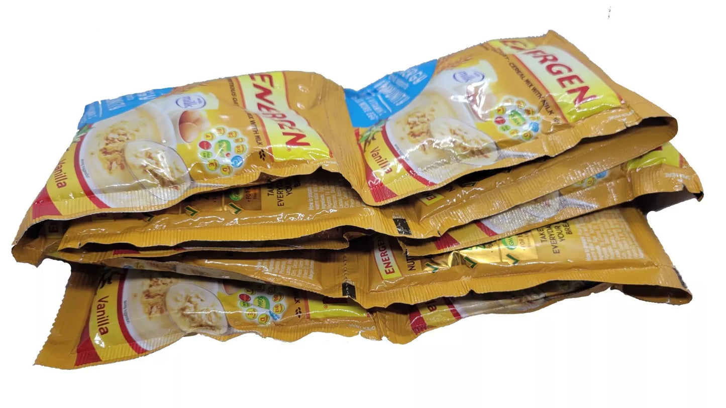 ENERGEN Nutritious Oat - Cereal Mix With Milk (10 packs of 40g)