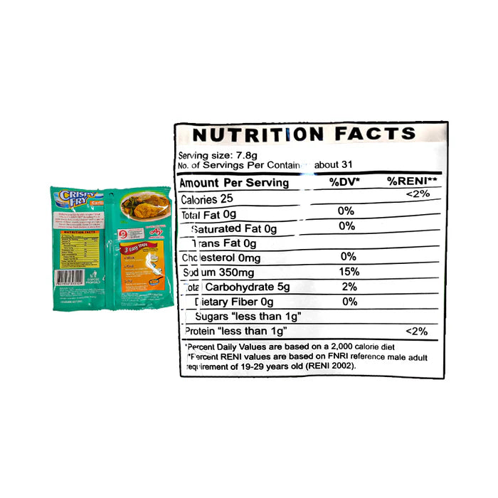 Crispy Fry Breading Mix Garlic (3 packs)