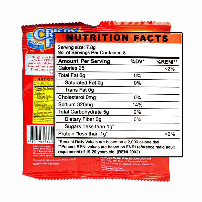 Crispy Fry Breading Mix Original (3 packs)