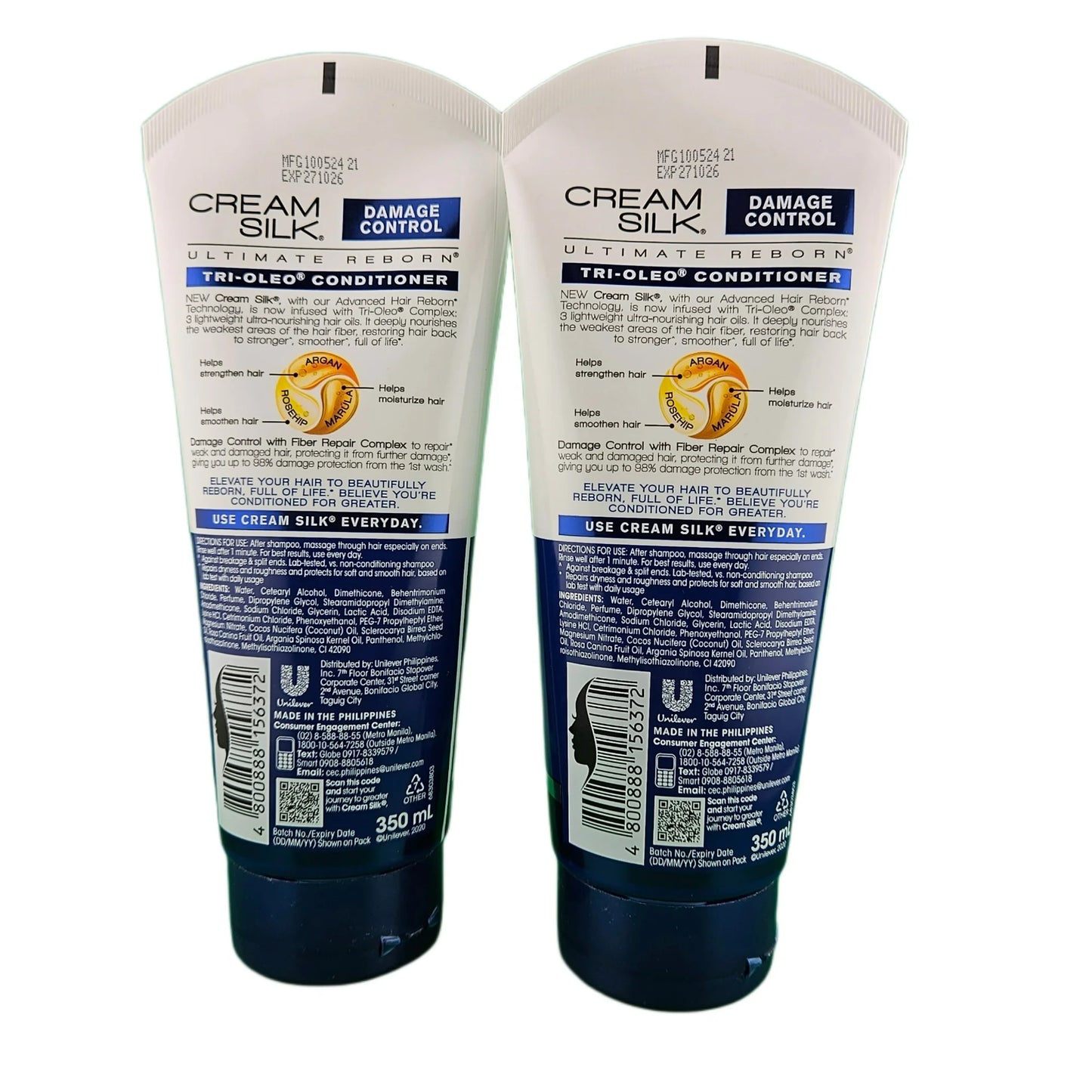 Cream Silk Conditioner Damage Control 180mL (set of 2)