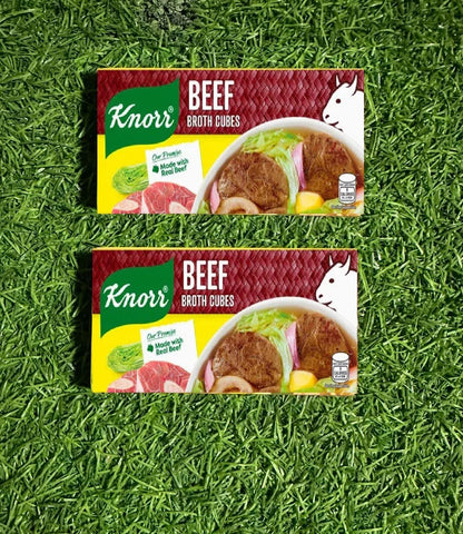 Knorr Broth Cubes 60g - 2 packs (Beef, Pork, Chicken, Shrimp, Chicken Bouillon)