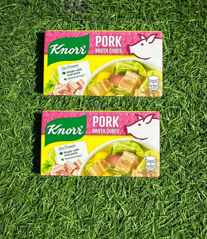 Knorr Broth Cubes 60g - 2 packs (Beef, Pork, Chicken, Shrimp, Chicken Bouillon)