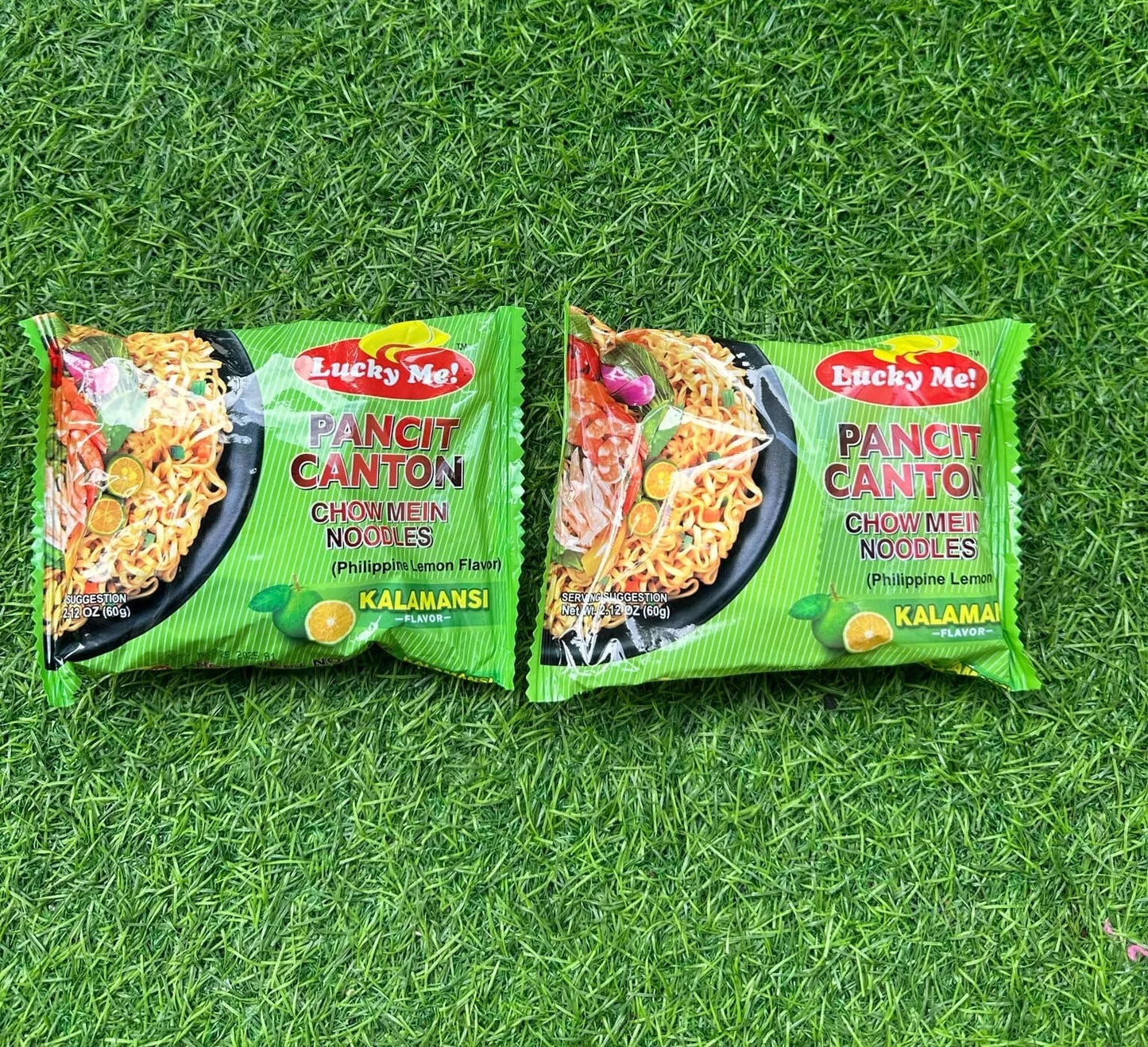 Lucky Me Pancit Canton (Extra Hot Chili, Chilimansi, Kalamansi)