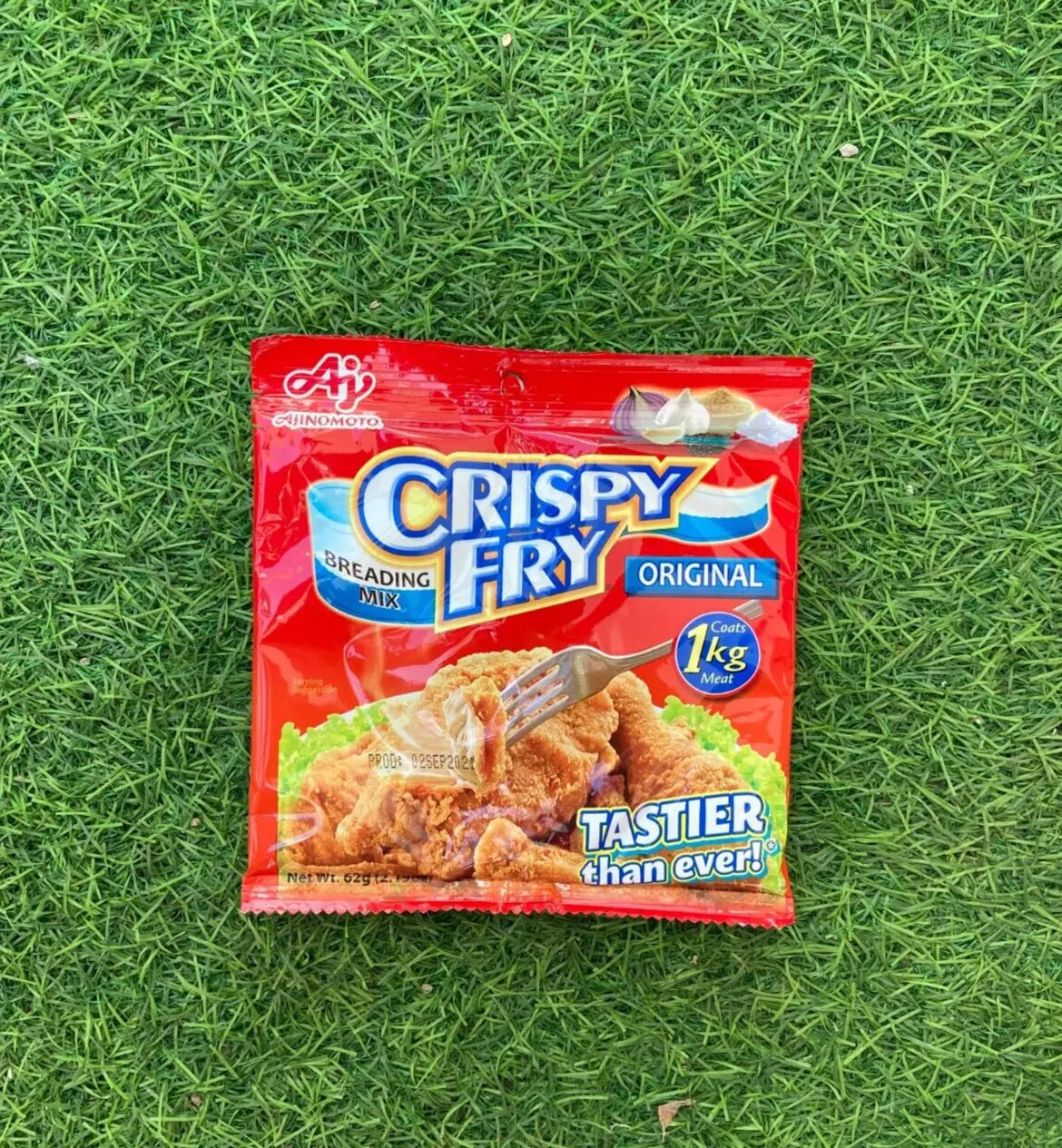 Crispy Fry Breading Mix 62g (Original, Spicy, Garlic)